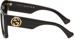 Kinh Gucci Square Sunglasses 'Black' GG1307S-001