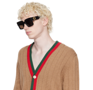 Kinh Gucci Square Sunglasses 'Black' GG1307S-001