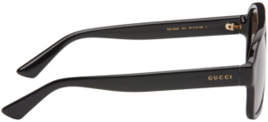 Kinh Gucci Aviator Sunglasses 'Black' GG1342S-005