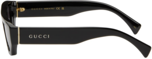 Kinh Gucci Rectangular Sunglasses 'Black' GG1134S-002