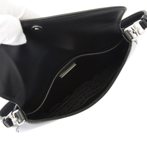 Tui Prada Cleo Brushed 'Black' 1BD311-ZO6-F0002-V-OOO