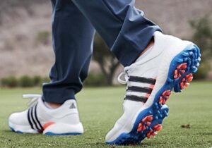 Giay Adidas Tour360 22 'White Blue Rush Turbo' GV7244
