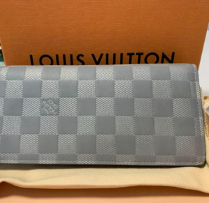 Vi Louis Vuitton Brazza Wallet 'Silver' M60195