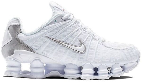 Giày Nike Shox TL 'White Silver' AR3566-100