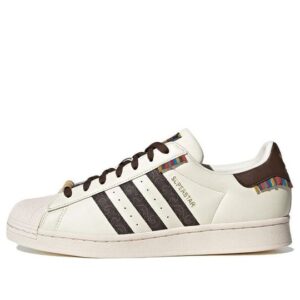 Giay Adidas Originals Superstar 'Cream White Brown' GY2524