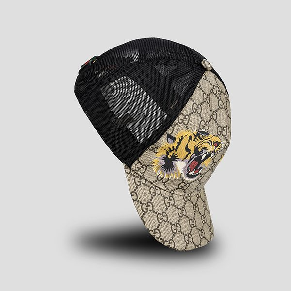 Mũ Gucci Tiger Monogram Cap 'Beige' 426887-4HB13-2160 - Hình ảnh 4