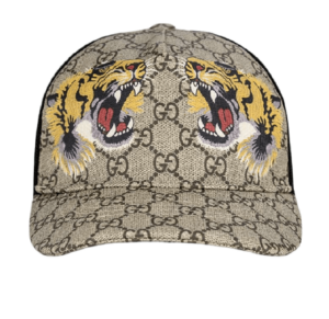 Mu Gucci Tiger Monogram Cap 'Beige' 426887-4HB13-2160