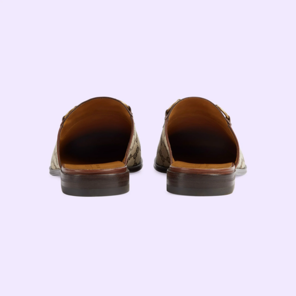 Dép Gucci GG Horsebit Slipper 'Ebony' 719749-FAA0U-9768 - Hình ảnh 5