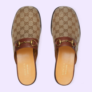 Dep Gucci GG Horsebit Slipper 'Ebony' 719749-FAA0U-9768