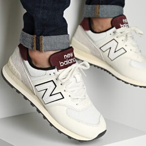 Giay New Balance 574 'White Burgundy' U574YR2