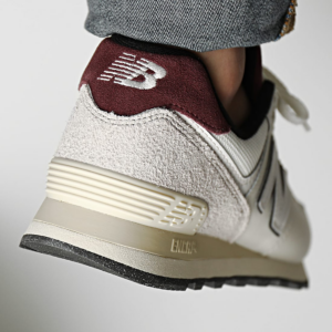 Giay New Balance 574 'White Burgundy' U574YR2