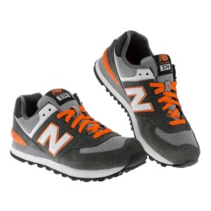 Giay New Balance Unisex 574 'Gray Orange' ML574CGO