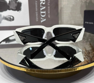 Kinh Prada Rectangle Sunglasses 'Black White' PR-09ZS-1425S0