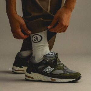 Giay New Balance 991 Made in England 'Green Grey' M991GGT
