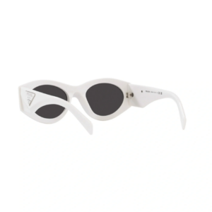 Kinh Prada Cat Eye Acetate Sunglasses 'White' PR20ZS1425S0