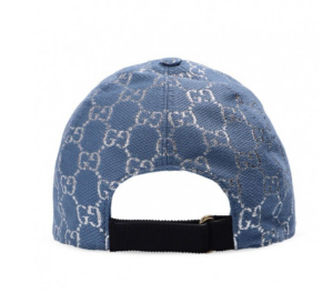 Mu Gucci Baseball Cap With Logo 'Blue' 631953-3HK75-4660