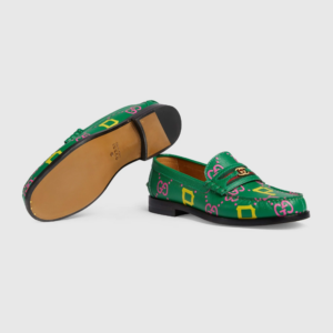 Giay Gucci GG And Pirates™ Loafer 'Green' 722160-AABII-8652