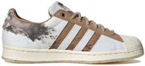 Giày Adidas Superstar 'White Brown' IG5976