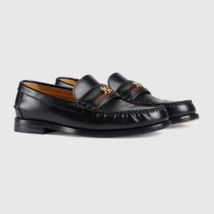 Giay Gucci Loafer Yankees Detail 'Black' 723176-17X10-1060