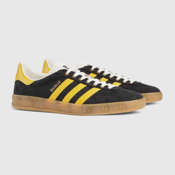 Giày Gucci x Adidas Gazelle 'Black' 737967-FAAW3-1084 - Hình ảnh 3