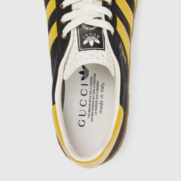 Giày Gucci x Adidas Gazelle 'Black' 737967-FAAW3-1084 - Hình ảnh 4