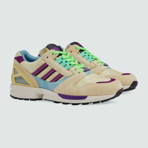 Giay Gucci x Adidas Zx8000 'Beige Purple' 721936-AAA9C-9341