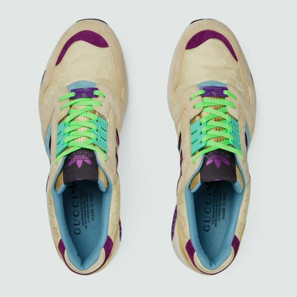 Giày Gucci x Adidas Zx8000 'Beige Purple' 721936-AAA9C-9341 - Hình ảnh 5