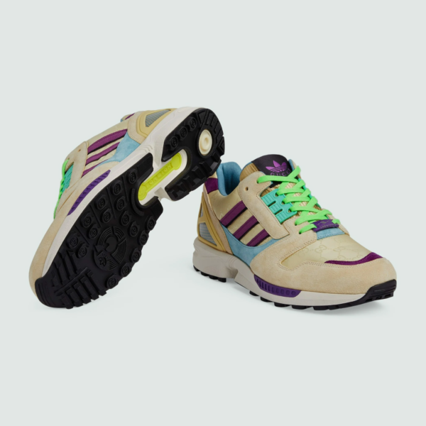 Giày Gucci x Adidas Zx8000 'Beige Purple' 721936-AAA9C-9341 - Hình ảnh 6