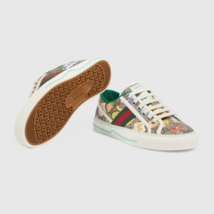 Giay Gucci Tennis 1977 Animal Print 'Beige' 737517-FABOQ-8941