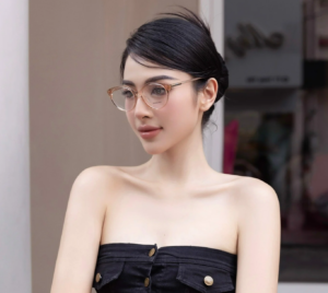 Kinh Burberry Jean Demo Oval Eyeglasses 'Pink' BE2349F-3358-53