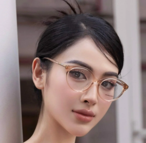 Kinh Burberry Jean Demo Oval Eyeglasses 'Pink' BE2349F-3358-53