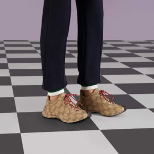 Giay Gucci Run 'Beige Ebony' 721116-AABEB-9742