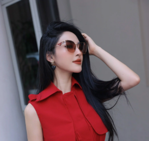 Kinh Prada Sunglasses 'Rose Gold' PR50ZSSVF0A5