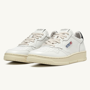 Giay Autry Medalist Low Leather 'White' AULM-LL15