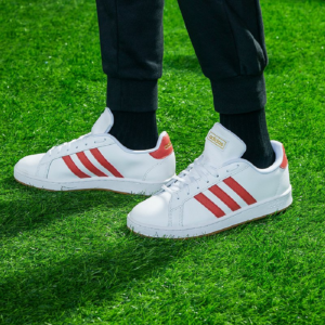 Giay Adidas Grand Court 'White Crew Red' FY8208