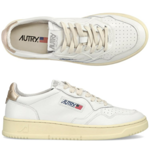 Giay Autry Medalist Low 'White Gold' AULM-LL06