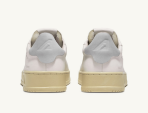 Giay Autry Dallas Low Nubuck Goatskin 'White' ADLW-NG01