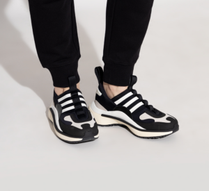 Giay Adidas Y-3 Qisan Cozy 'Black White' GX1081