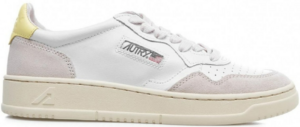 Giày Autry Medalist Low 'White Yellow' AULW-LS46