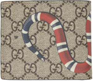 Vi Gucci Kingsnake Print GG Supreme 'Beige' 451268-K551N-8666