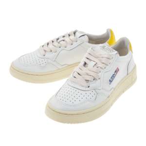 Giay Autry Medalist Low 'White Yellow' AULW-LL30