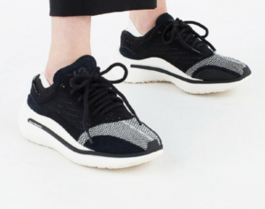 Giay Adidas Y-3 Qisan Knit 'Black Off White' FZ6395