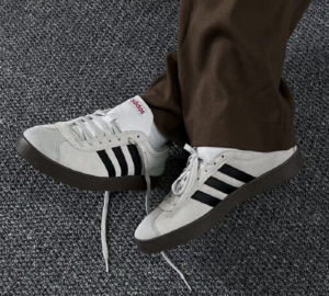 Giay Adidas VL Court Lifestyle Skateboarding 'Grey' HQ1802