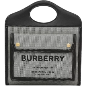 Tui Burberry Mini Tri-tone Cotton 'Black' 8039363
