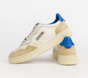 Giay Autry Super Vintage Medalist Low 'Blue White' AVLM-YL03