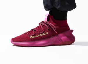 Giay Adidas x Pharrell Humanrace 'Sichona Burgundy' GW4879