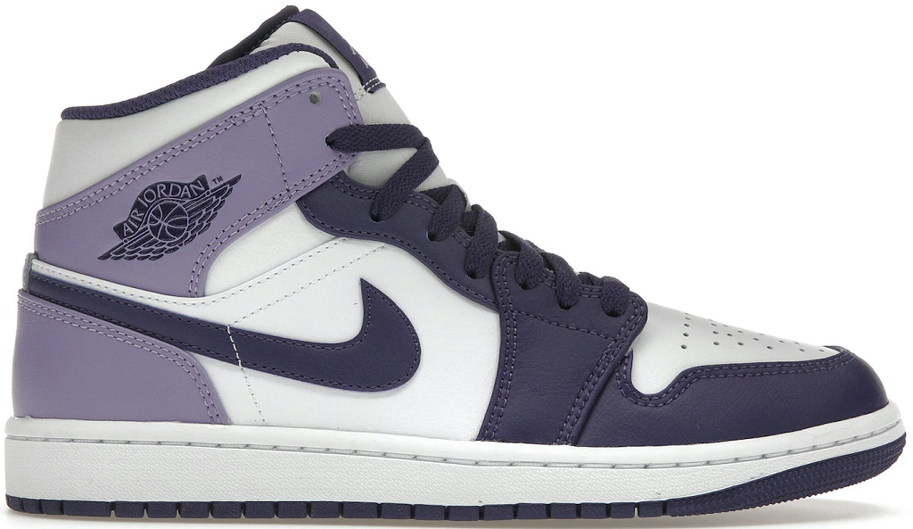 Giày Nike Air Jordan 1 Mid 'Sky J Purple' DQ8426-515 Authentic-Shoes