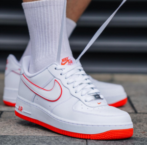 Giay Nike Air Force 1 GS 'White Picante Red' DV7762-101