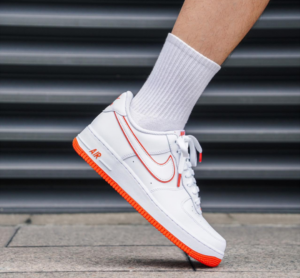 Giay Nike Air Force 1 GS 'White Picante Red' DV7762-101