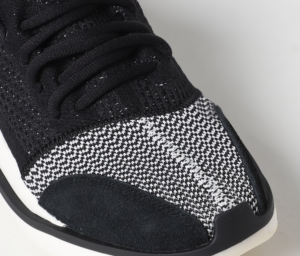 Giay Adidas Y-3 Qisan Knit 'Black Off White' FZ6395